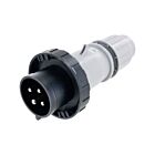 Techspan SCM430P5W 30A Black Pin and Sleeve Plug