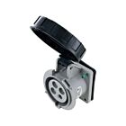 Techspan SCM430R5W 30A 600V Black Pin and Sleeve Receptacle