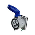 Techspan SCM430R9S 30A 250V Blue Pin and Sleeve Receptacle