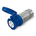 Techspan SCM460C9W 60A Blue Pin and Sleeve Connector