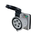 Techspan SCM520R5S 20A 347V/600V Black Pin and Sleeve Receptacle