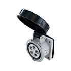 Techspan SCM520R5W 20A 347V/600V Black Pin and Sleeve Receptacle