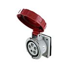Techspan SCM520R7W 20A 277V/480V Red Pin and Sleeve Receptacle
