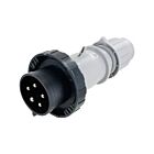 Techspan SCM530P5W 30A Black Pin and Sleeve Plug