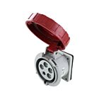 Techspan SCM530R7W 30A 277V/480V Red Pin and Sleeve Receptacle