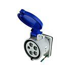 Techspan SCM530R9S 30A 120-208V Blue Pin and Sleeve Receptacle