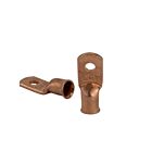 Techspan tech-662442 Copper Lugs Straight with Hole (Pack of 2)