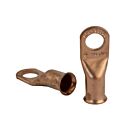 Techspan tech-662540 Copper Lugs Straight with Hole (Pack of 2)