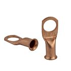 Techspan tech-662549 Copper Lugs Straight with Hole (Pack of 2)