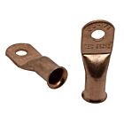 Techspan tech-662642 Copper Lugs Straight with Hole (Pack of 2)