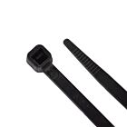 Techspan Tech-662886 UV Black Cable Ties (Pack of 25)