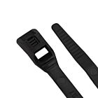 Techspan Tech-662934 UV Black Cable Ties (Pack of 25)
