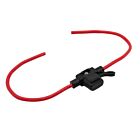 Techspan Tech-664113 Red Wire/Black Holder Fuse Holders