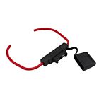 Techspan Tech-664116 Red Wire/Black Holder Fuse Holders