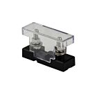Techspan Tech-666150 Black Holder/Clear Cover Fuse Holders