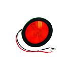 Techspan Tech-705104 Red Incandescent 4" Round Stop/Turn/Tail Lamp