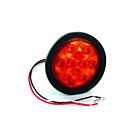 Techspan Tech-705149 Amber LED 4" Round Turn/Tail Lamp
