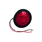 Techspan Tech-705154 Red LED 4" Round Stop/Turn/Tail Lamp