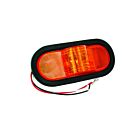 Techspan Tech-706279 Amber LED Oval Mid-Turn Directional Signal Lamp
