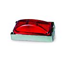 Techspan Tech-712217 Red Incandescent Rectangular (1" x 2") Clearance/Marker Lamp