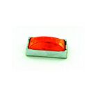 Techspan Tech-712218 Amber Incandescent Rectangular (1" x 2") Clearance/Marker Lamp