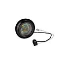 Techspan Tech-712233 Amber Diodes/Clear Lens LED 2" Round Clearance/Marker Lamp