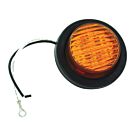 Techspan Tech-712239 Amber LED 2-1/2" Round Clearance/Marker Lamp
