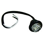 Techspan Tech-712252 Clear LED 3/4" Round Clearance/Marker Lamp