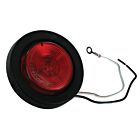 Techspan Tech-712253 Red LED 2" Round Clearance/Marker Lamp