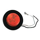 Techspan Tech-712254 Amber LED 2" Round Clearance/Marker Lamp