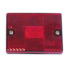 Techspan Tech-712255 Red LED 2" x 2-3/4" Clearance/Marker Lamp with Reflective Lens