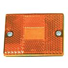 Techspan Tech-712256 Amber LED 2" x 2-3/4" Clearance/Marker Lamp with Reflective Lens