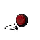 Techspan Tech-712294 Red Incandescent 2-1/2" Round Clearance/Marker Lamp