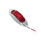 Techspan Tech-712330 Red LED 3/4" x 2-1/2" Clearance/Marker Lamp