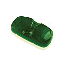 Techspan Tech-712332 Green LED 2"x4" Square Corner Clearance/Marker Lamp
