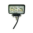 Techspan Tech-725222 9W Black LED Tractor/Utility Lamp