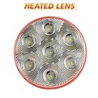 Techspan Tech-735025 White LED 4" Round Back-Up Lamp