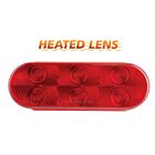 Techspan Tech-735026 Red LED Oval Stop/Turn/Tail Lamp