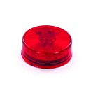 Techspan Tech-735370 Red LED 2-1/2" Round Clearance/Marker Lamp