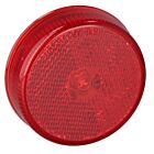 Techspan Tech-735378 Red LED 2-1/2" Round Clearance/Marker Lamp