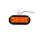 Techspan Tech-735385 Amber LED 7" Round T/T Lamp