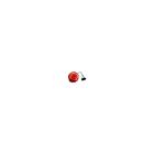 Techspan Tech-735417 Red LED 2" Round Red LED Clearance/Marker Lamp