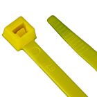 Techspan Tech-762754 Yellow Cable Ties (Pack of 100)