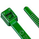 Techspan Tech-762787 Green Cable Ties (Pack of 100)