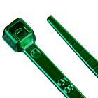 Techspan Tech-762797 Green Cable Ties (Pack of 100)