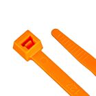 Techspan Tech-762916 Orange Cable Ties (Pack of 100)