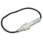 Techspan Tech-764081 Black Wire/White Holder Fuse Holders (Pack of 25)