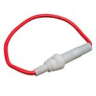 Techspan Tech-764083 Black Wire/Black Holder Fuse Holders (Pack of 25)