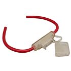 Techspan Tech-764121 Red Wire/Clear Holder Fuse Holders