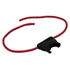Techspan Tech-764122 Red Wire/Black Holder Fuse Holders